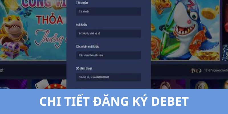 Đăng ký Debet